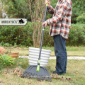 Großhandel wettbewerbsfähiger Preis Teleskop Griff 21 Zinken Künstliche Gartenwerkzeug Gras Rake